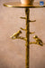 Vintage Bird Nest Drink Table - Golden / 23 x W:23 x H:59 In Cms / Metal - Indoor Furniture