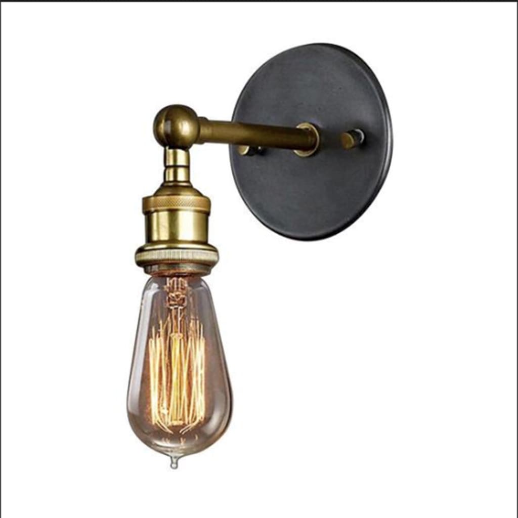 Vintage Loft Industrial Metal Wall Sconce