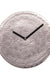 Wall O Clock - Chrome - White / Brass / Dia: 9.5’’ * Thickness: 1’’ in Inches - Decor