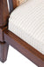 Wallace Cane Armchair - Teak / Teakwood, cane, fabric / L: 28’’ W: 28’’ H: 35’’; Seat Height: 18’’ - Furniture