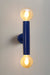 Vibrant Blue Wall Fixture: Illuminate Your Space with Style and Sophistication"