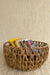 Water Hyacinth Cut-Work Basket - Natural / Water Hyacinth - Decor