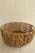 Water Hyacinth Cut-Work Basket - Natural / Water Hyacinth - Decor