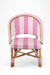 Wee Popsicle Kids Chair set of 2 - Pink / Cane - Outdoor Chairs