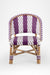 Wee Popsicle Kids Chair set of 2 - Purple / Cane - Outdoor Chairs