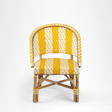 Wee Popsicle Kids Chair set of 2 - Yellow / Cane - Outdoor Chairs
