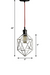 Wharf White Industrial Pendant Light - White / Iron / Dia: 6 inches - Lighting