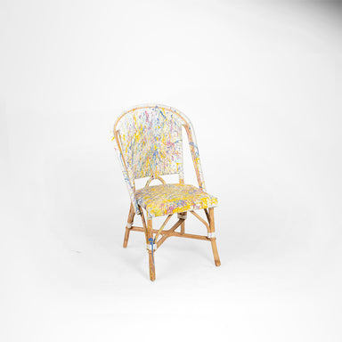 Whimsicle Popsicle - W: 17’’ D: 18’’ H: 38’’ SH: 19’’ / Multi / Cane Frame and PVC Weaving - Outdoor Furniture