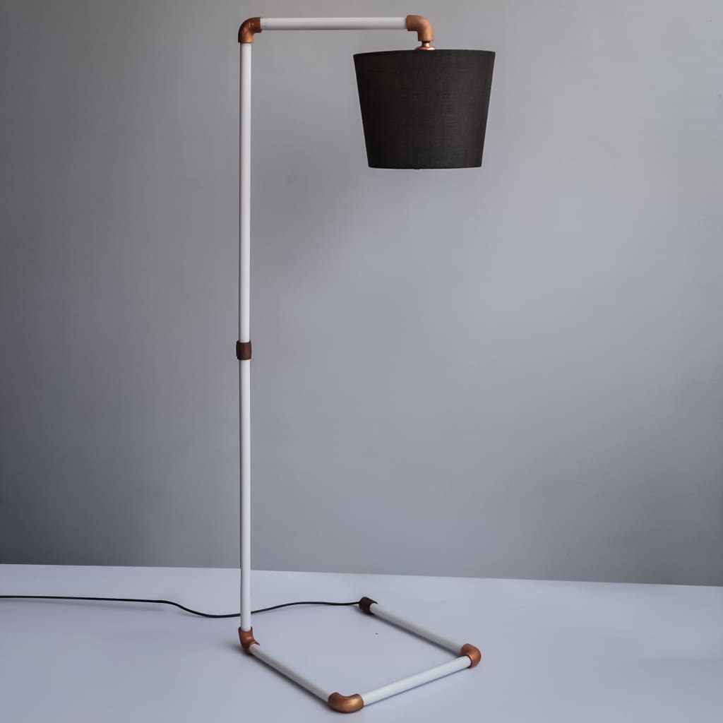 Jazz Steampunk Pipe Design Industrial Floor Lamp