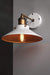 White Scandinavian Cone Wall lamp