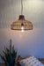 Wicker Pendant Rattan Lampshade - Natural / Rattan and Metal - Lighting