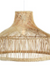Wicker Pendant Rattan Lampshade - Natural / Rattan and Metal - Lighting