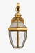 Windsor Brass Wall Lantern - Gold / Brass / 14 inch - Lighting