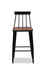 Windsor Metal Bar Chair - Natural / Wood and MS / L:44 x D:45 x H:103 x Seating Height: 71 In cms - Indoor Furniture