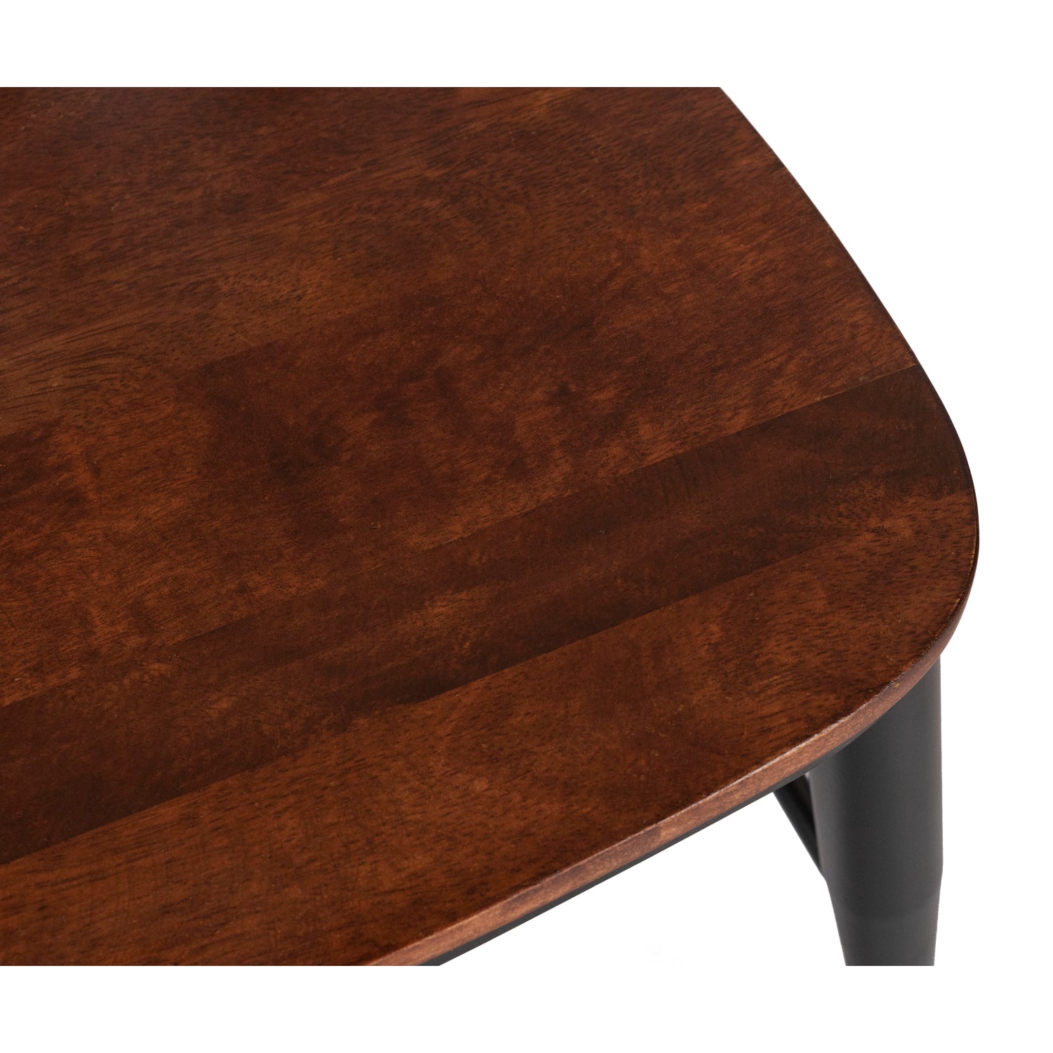 Windsor Metal Dining Chair I Set of 2 - Walnut / Wood and MS / L:42 x D:42 x H:85 in cm - Indoor Furniture