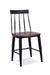 Windsor Metal Dining Chair I Set of 2 - Walnut / Wood and MS / L:42 x D:42 x H:85 in cm - Indoor Furniture