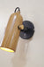 wooden wall sconce