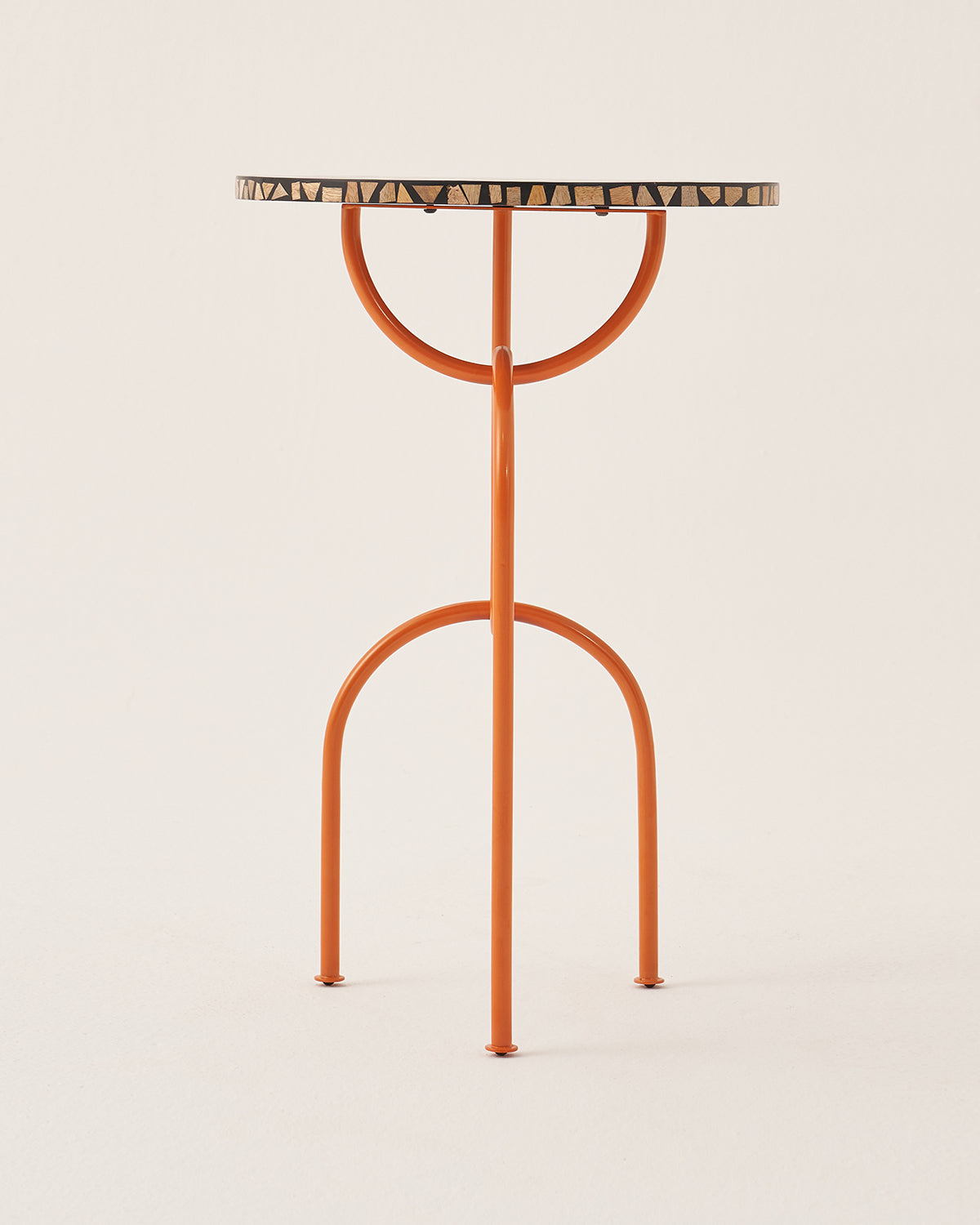 Woodpecker - Orange / Resin & Metal / 43L X 43W X 55H In Cms - Furniture