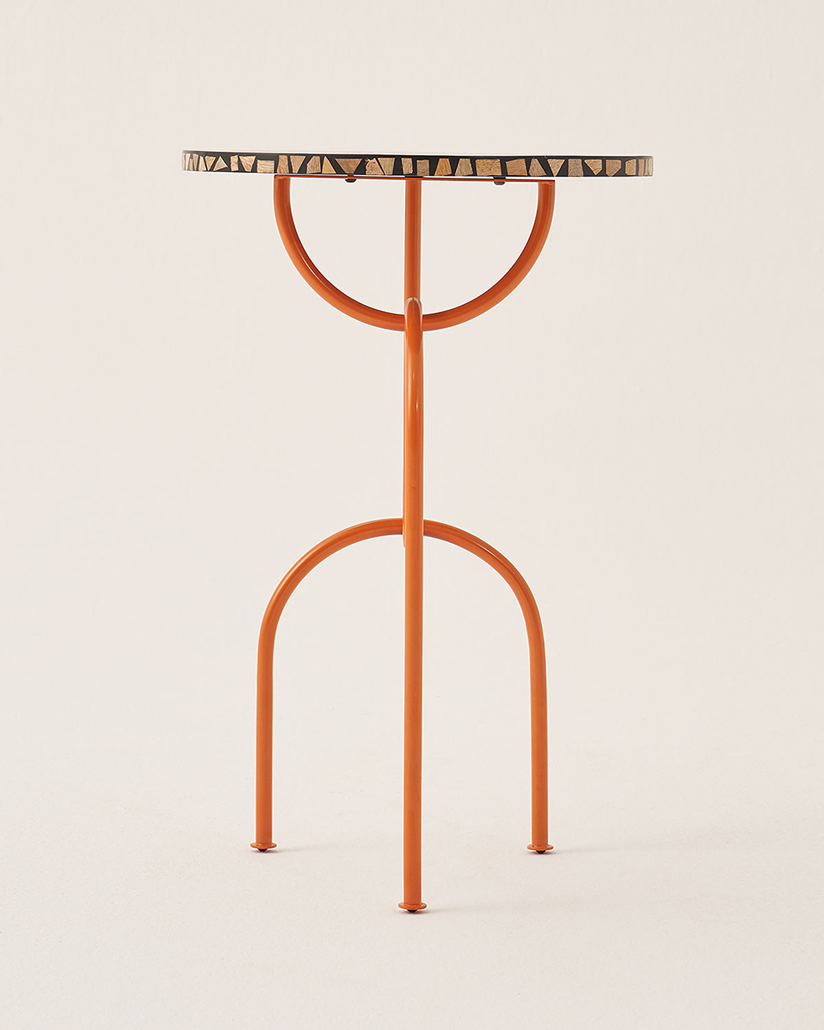 Woodpecker - Orange / Resin & Metal / 43L X 43W X 55H In Cms - Furniture
