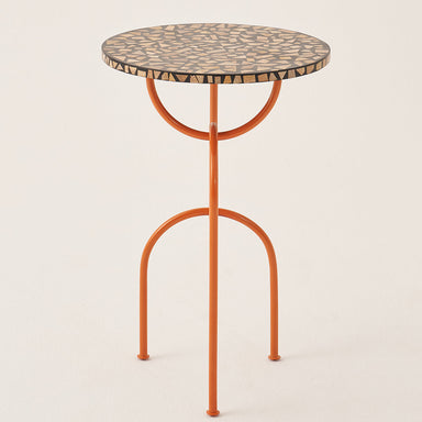 Woodpecker - Orange / Resin & Metal / 43L X 43W X 55H In Cms - Furniture