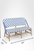 X Popsicle Cane Bench - Outdoor Furniture