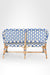 X Popsicle Cane Bench - Outdoor Furniture