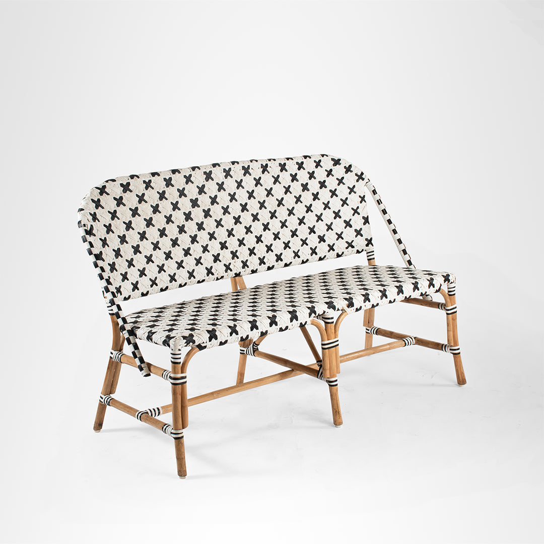 X Popsicle Cane Bench - Outdoor Furniture