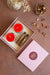 Yang Candles Plates + Aroma Candles _ Gift Box - White and Brass Gold / Stainless Steel, Marble and wax - Decor
