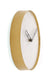 Yang Clock - White and gold / Stainless steel and marble - Decor