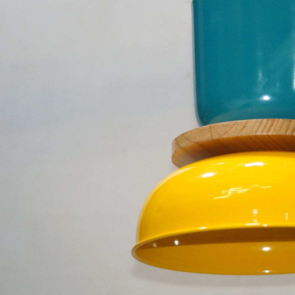 Vibrant Yellow Accent Lamp
