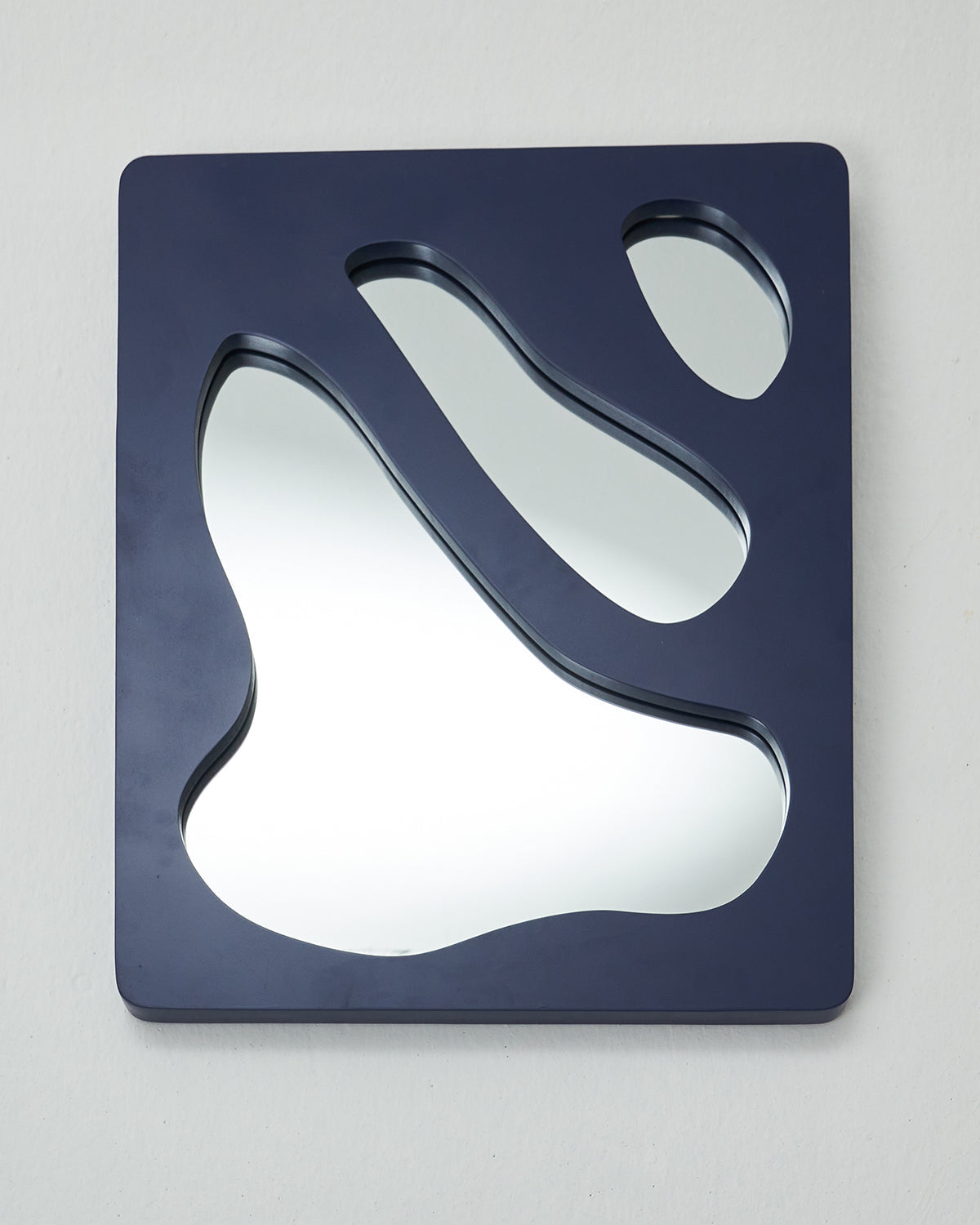 Yumi Mirror - Lavender / MDF / 56L X 66W X 3H In Cms - Décor