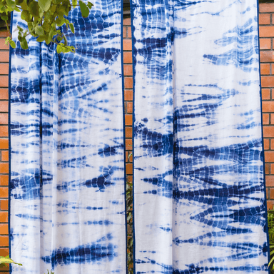 Knotted Wonder Tie Dye Curtains