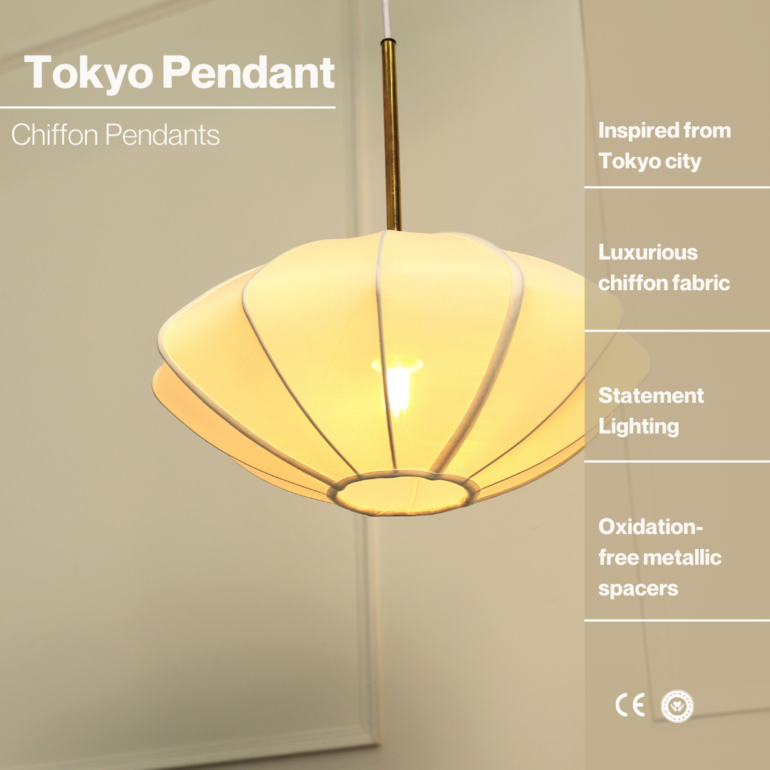 Luxe Collection Tokyo Lamp (Off-White)