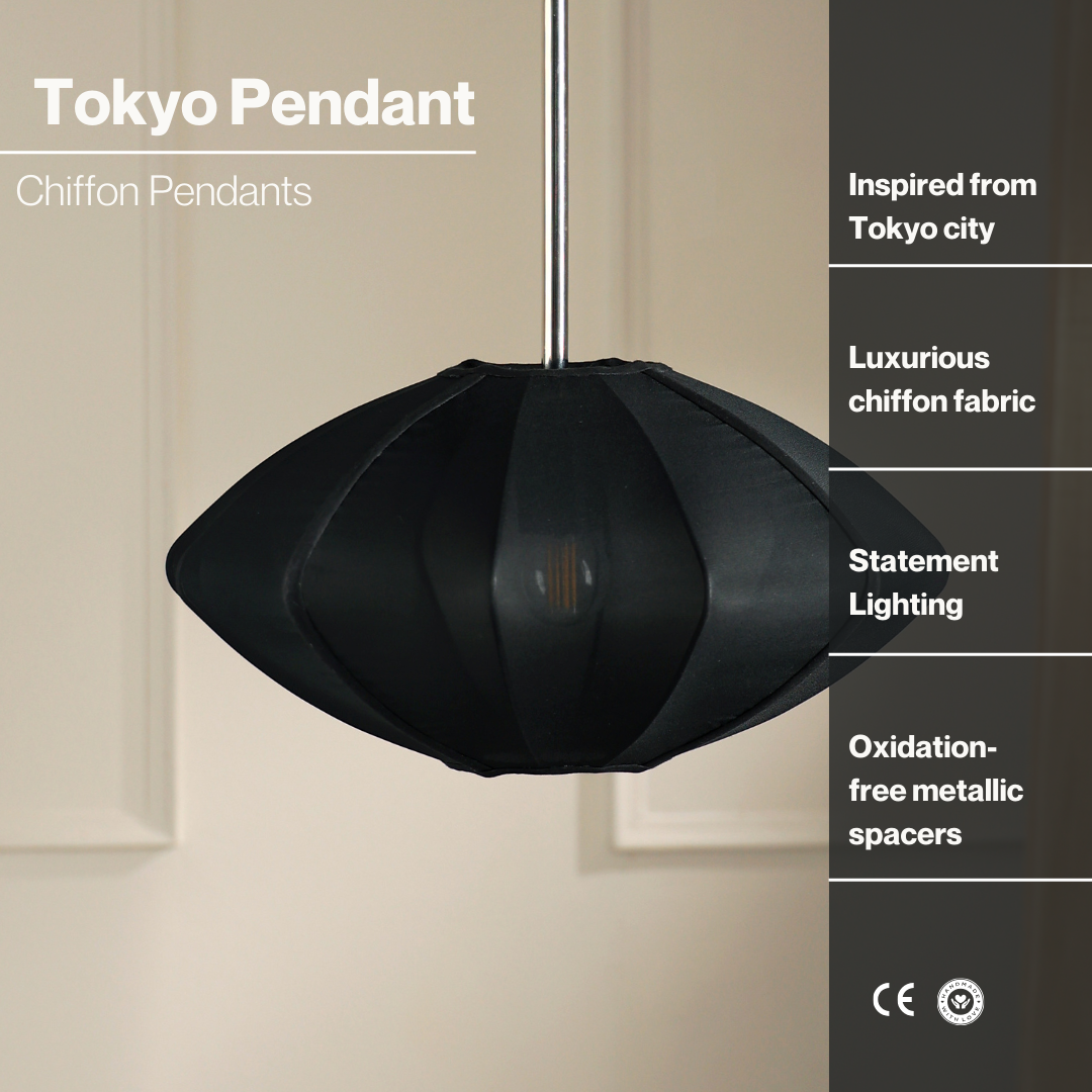 Luxe Collection Tokyo Lamp (Black)