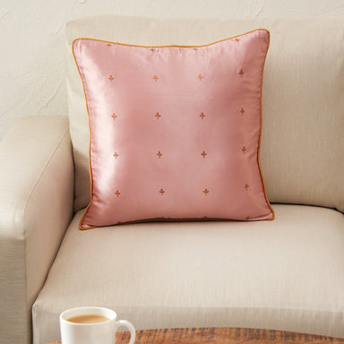 Jaleb Chowk Cushion Cover (Pink)
