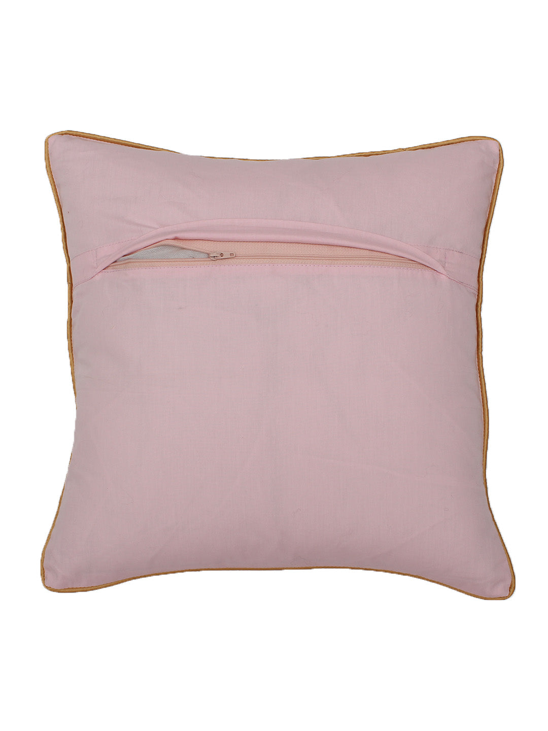 Jaleb Chowk Cushion Cover (Pink)