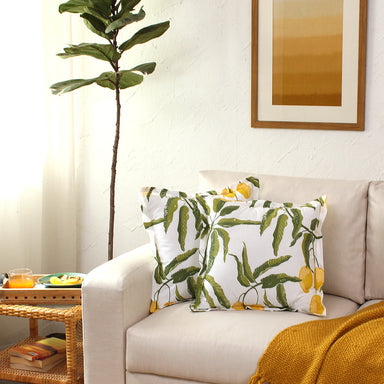 Amra Yellow Cushion Cover