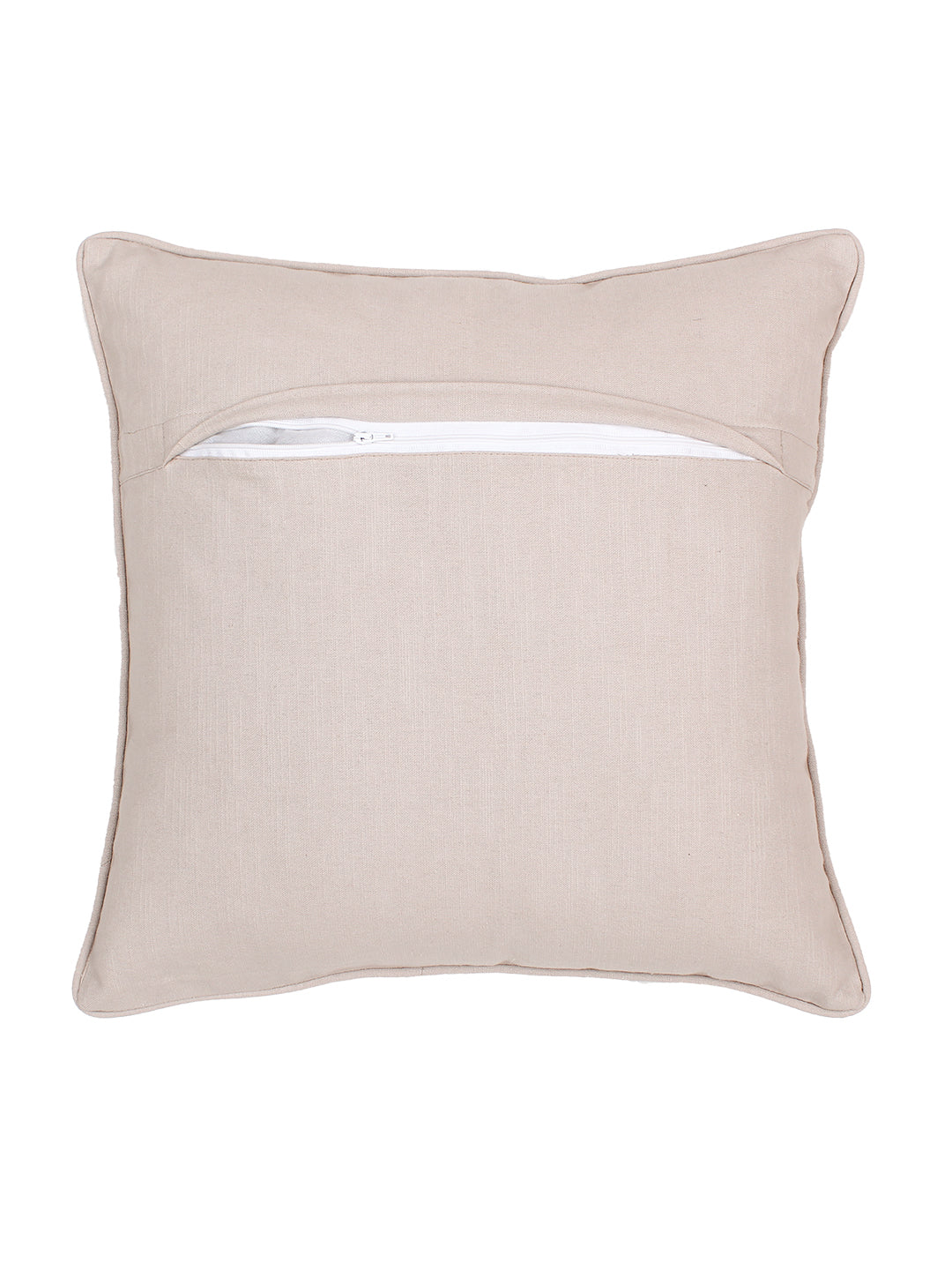Purvanchal Cushion Cover - Gold/Grey