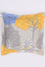 Saptaparni Cushion Cover (Yellow)