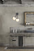 Double Glass Wall Sconce