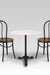 Ellis XI Cast Iron Table With Thonet No. 18 Chairs