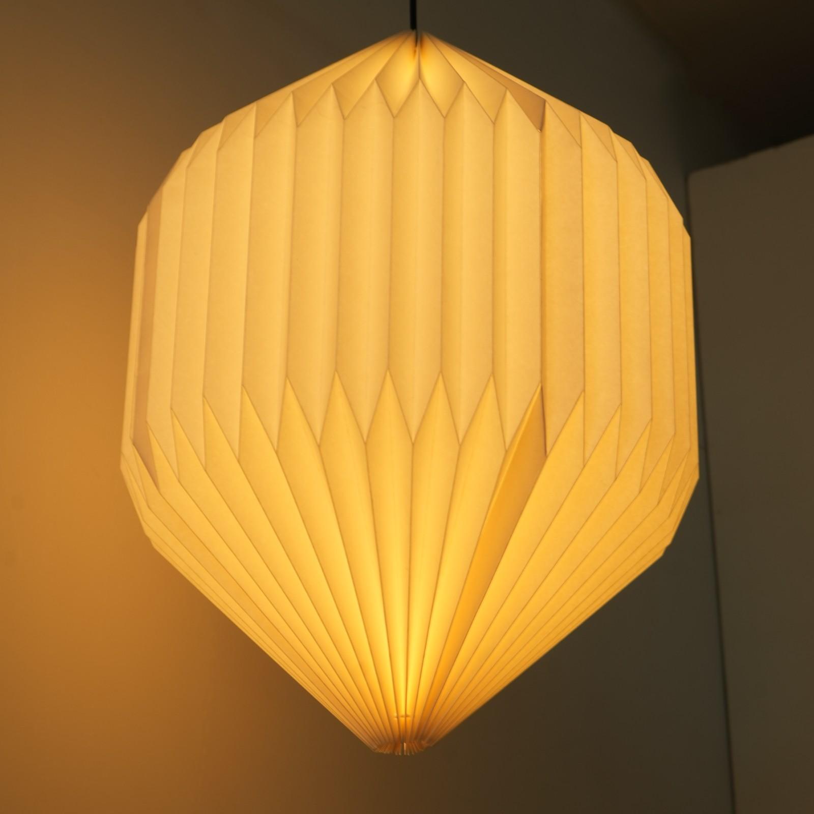 Oblong Origami Lamp