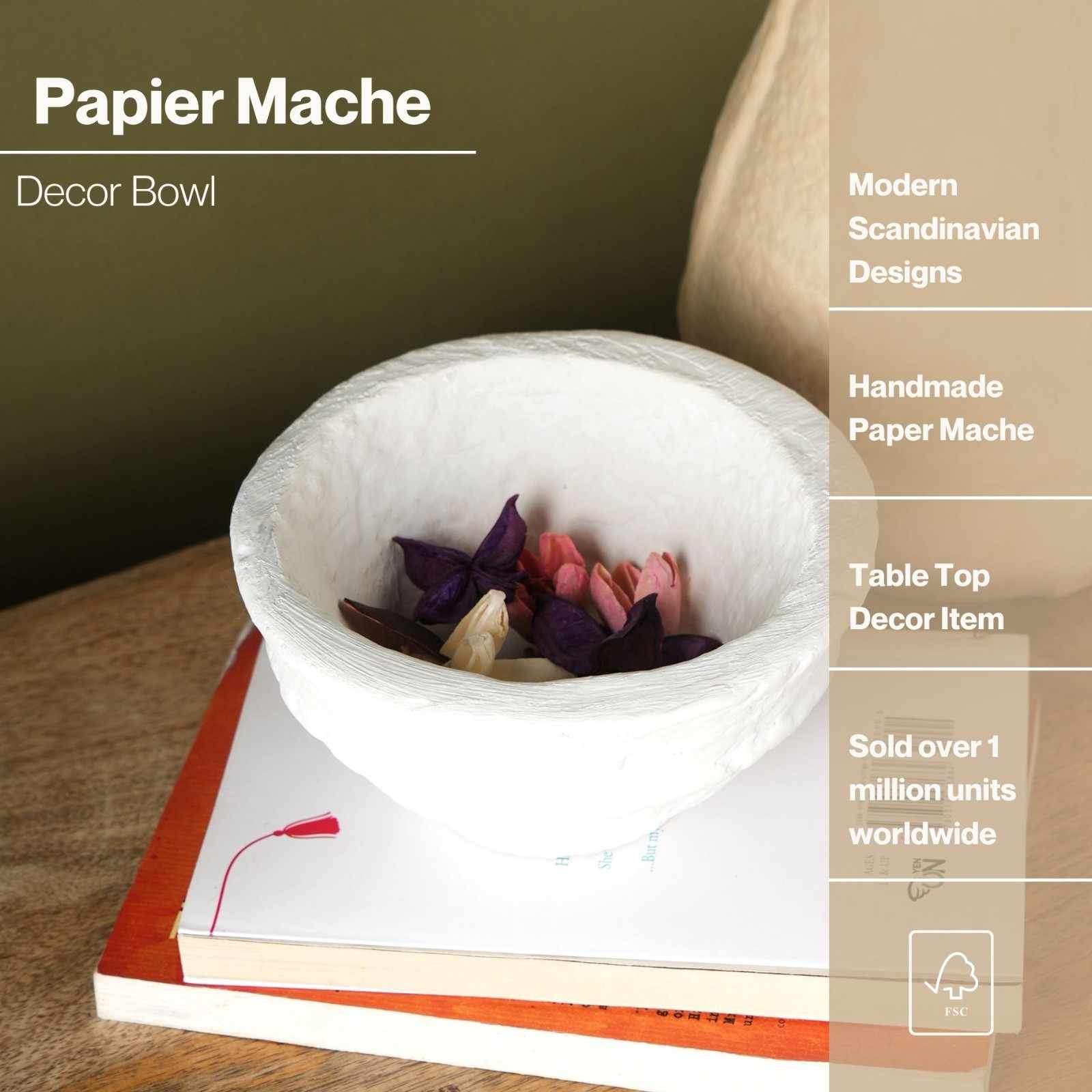 Paper Mache Bowl