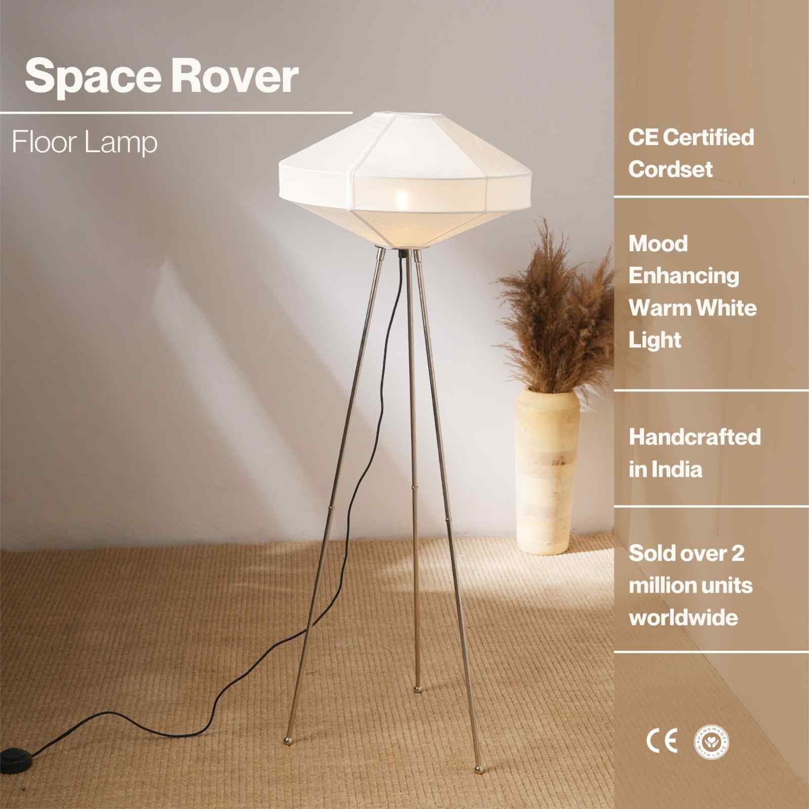 Space Rover Tripod Floor Lamp