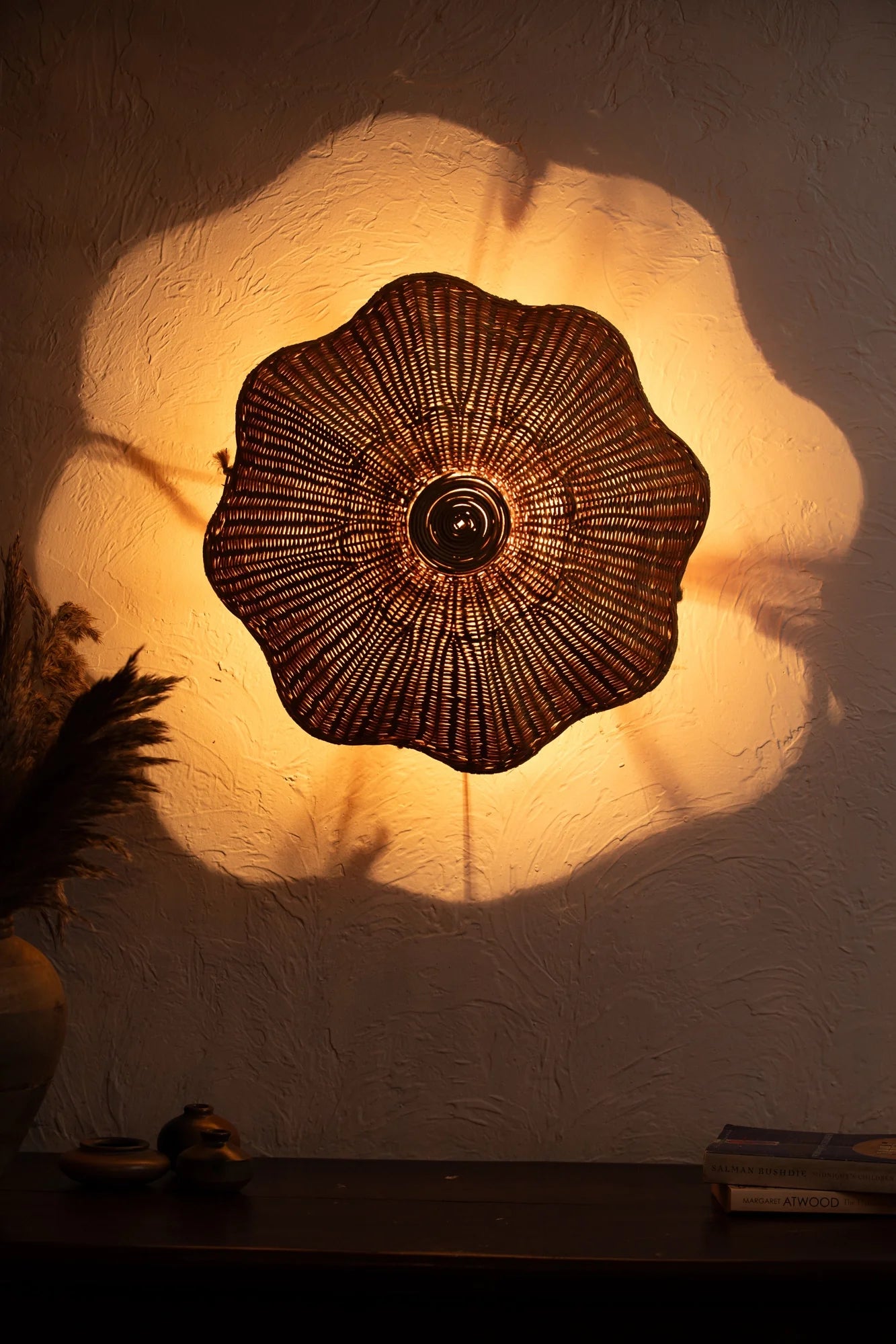 Rattan Flower Light