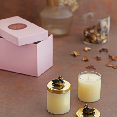 Swan Candles _ Gift Box
