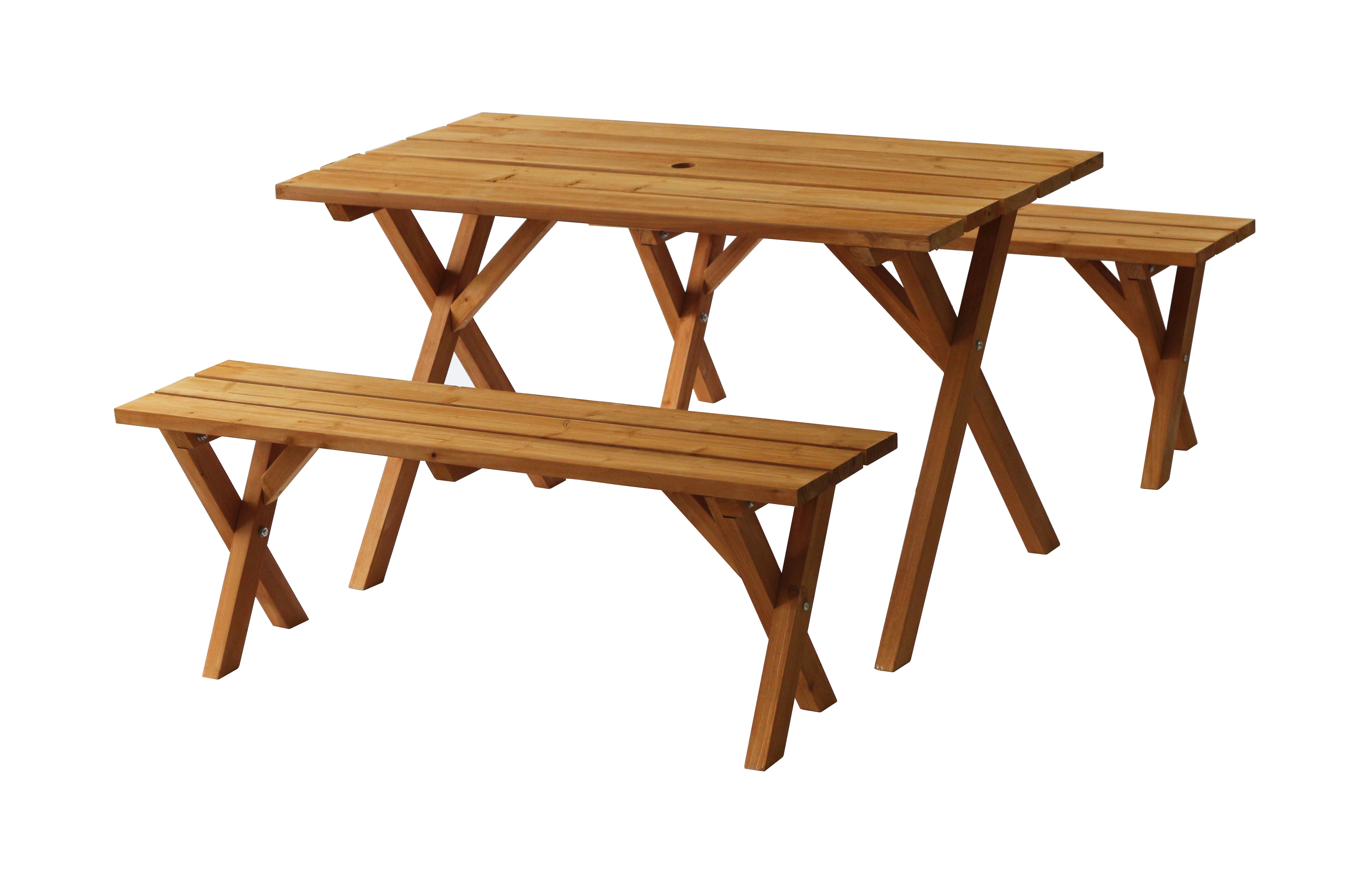 Wooden Picnic Table Set