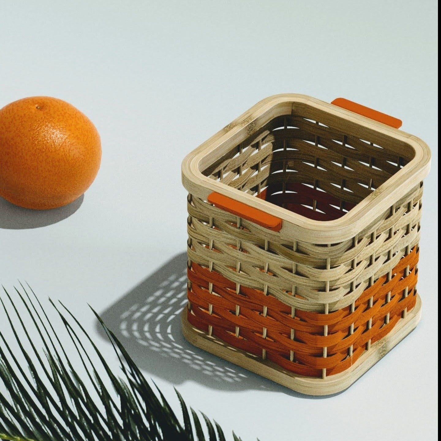 Bamboo Desk Baskets