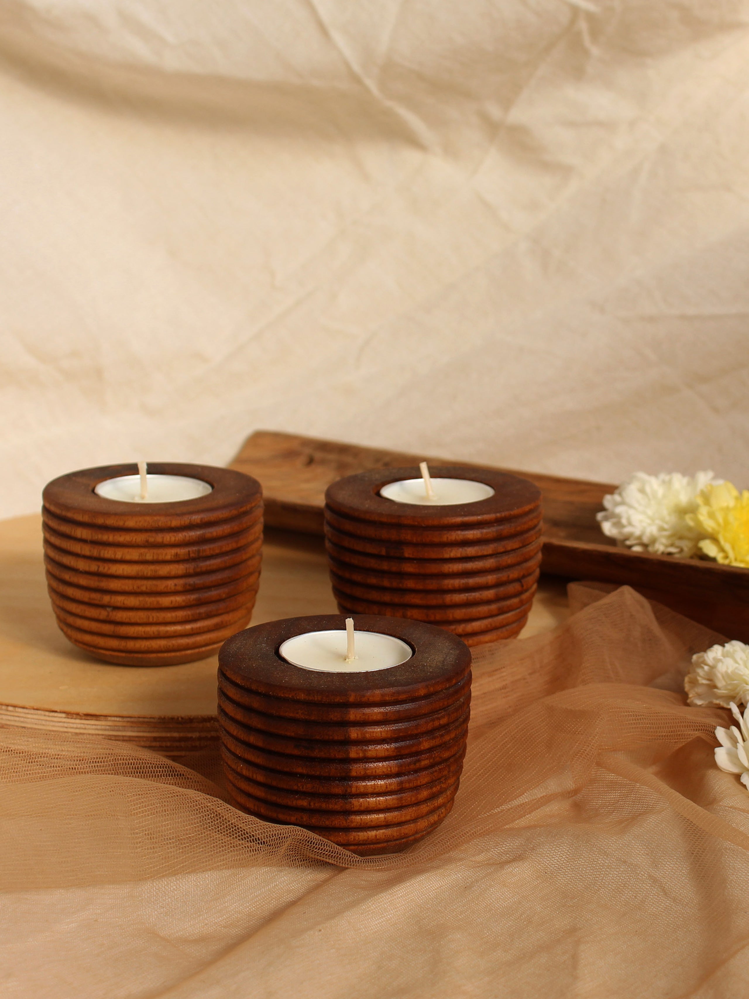 Bowl Tea-Lights - Studio Indigene