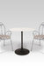 Tulip Cast Iron Table With Faro Chairs